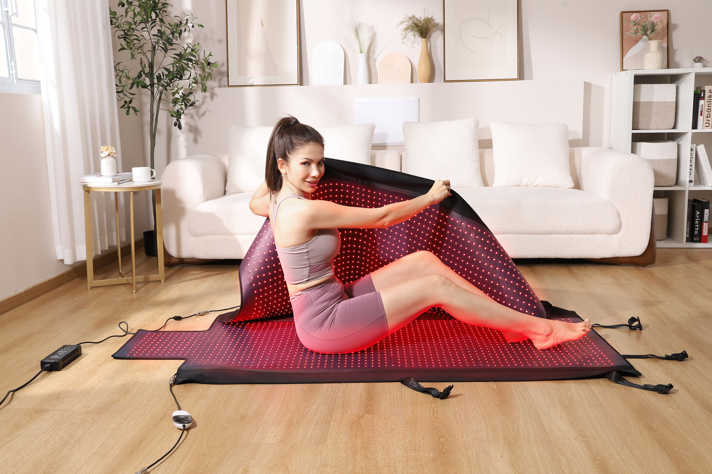 LUMYHEALTH Red Light Therapy Bag For Full Body - Infrared Recovery System (660nm + 850nm)