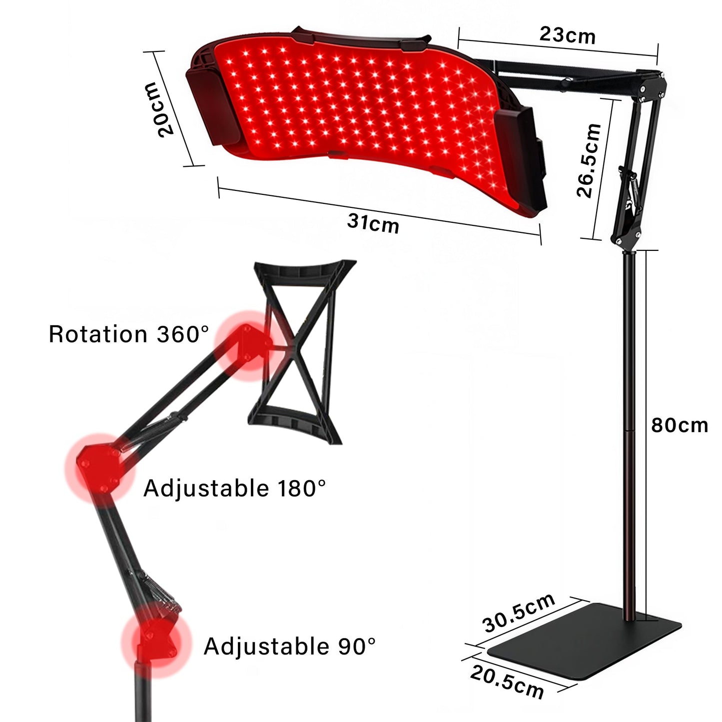 Flexible Five Led Light Therapy Lamp/Panel - LUMYHEALTH™