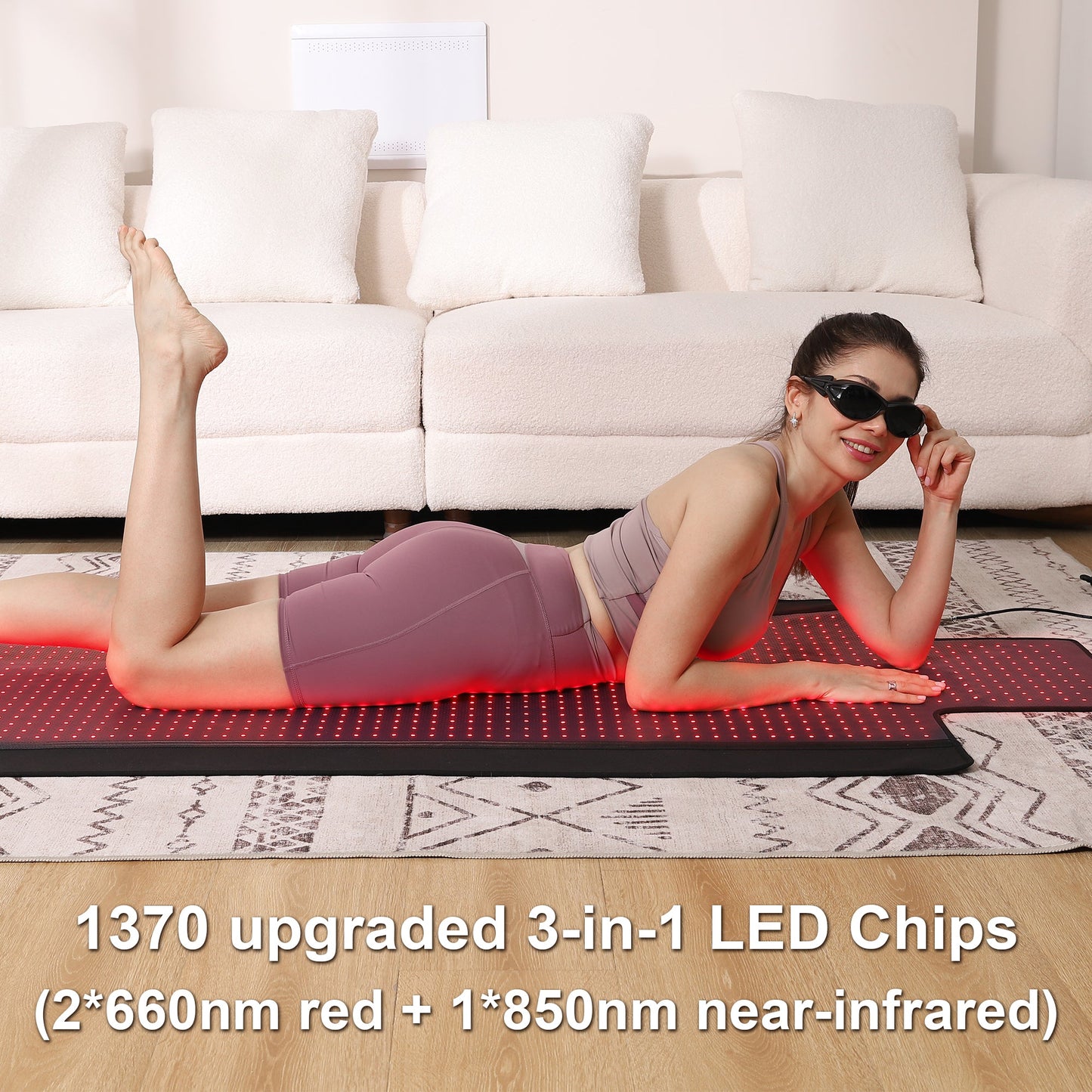 LUMYHEALTH™ Dual - Pulse Red Light Therapy Mat for Pain Relief - LUMYHEALTH™