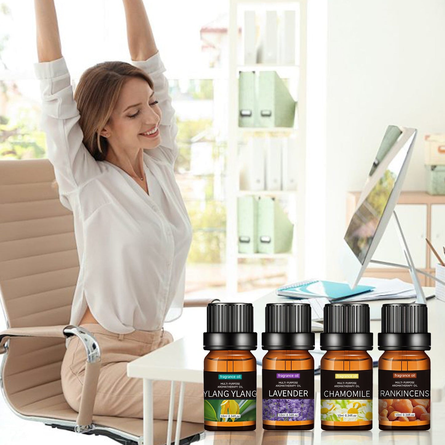 Massage Essential Oil Kit for Red Light Therapy - LUMYHEALTH™