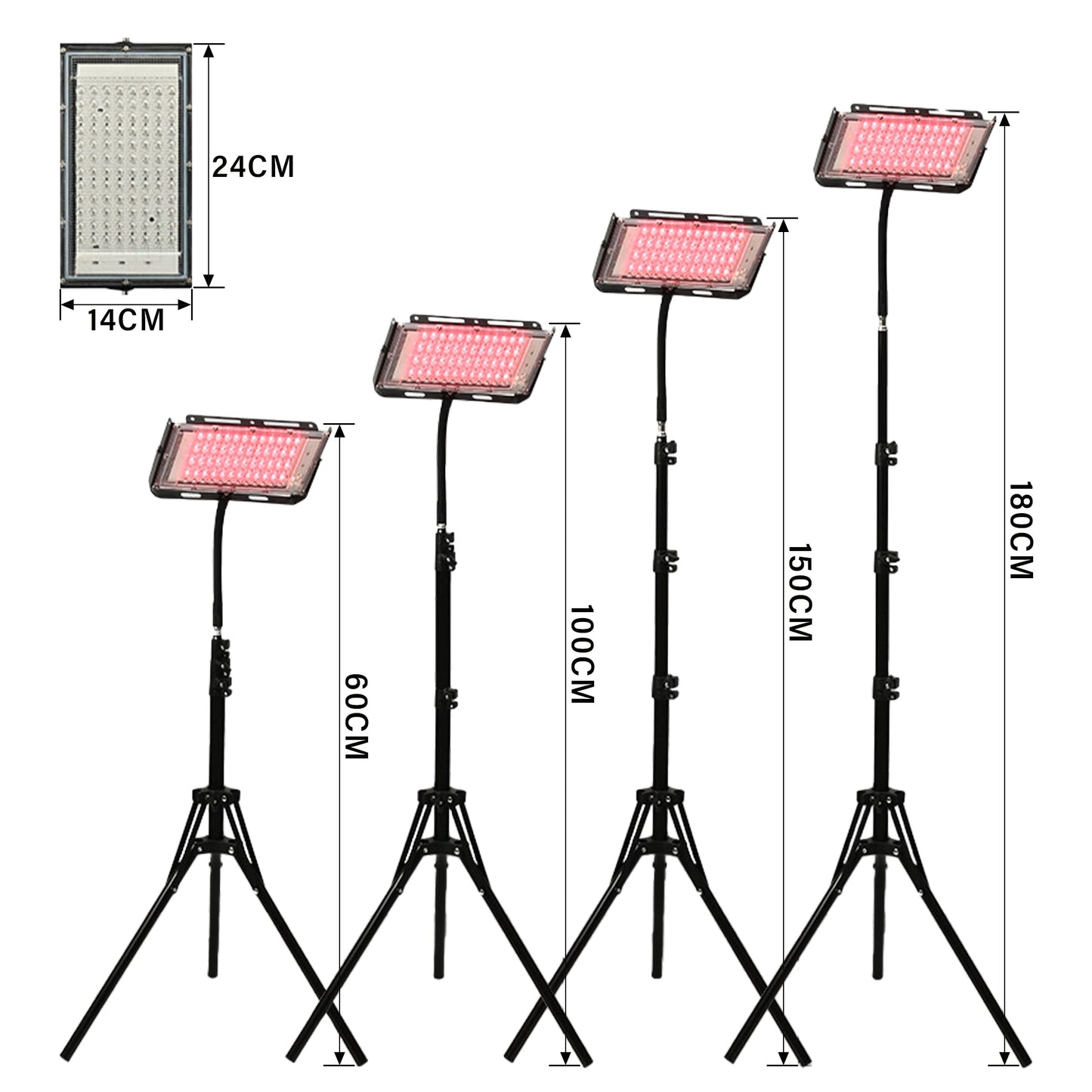 Red and Infrared Light Therapy Lamp(Panel)With Stand - LUMYHEALTH™