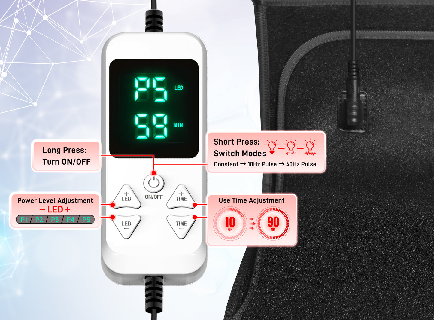 Lumyhealth Deep Spectrum Red Light Therapy Boot