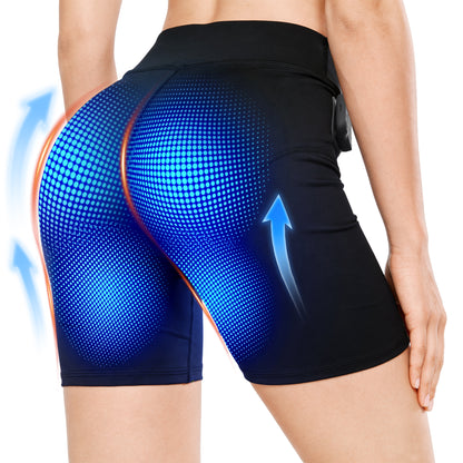 LumyHealth 3-Zone EMS Toning Shorts: Targeted Abdomen, Glutes & Pelvic Floor Support