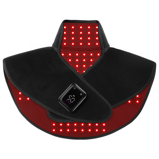 Lumyhealth Red & lnfrared Light Therapy Wrap for Shoulder and Neck