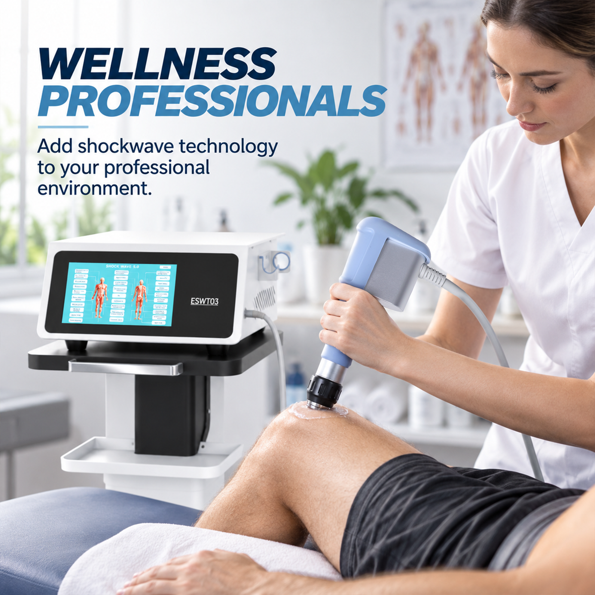 LumyHealth Professional Shockwave Therapy Machine