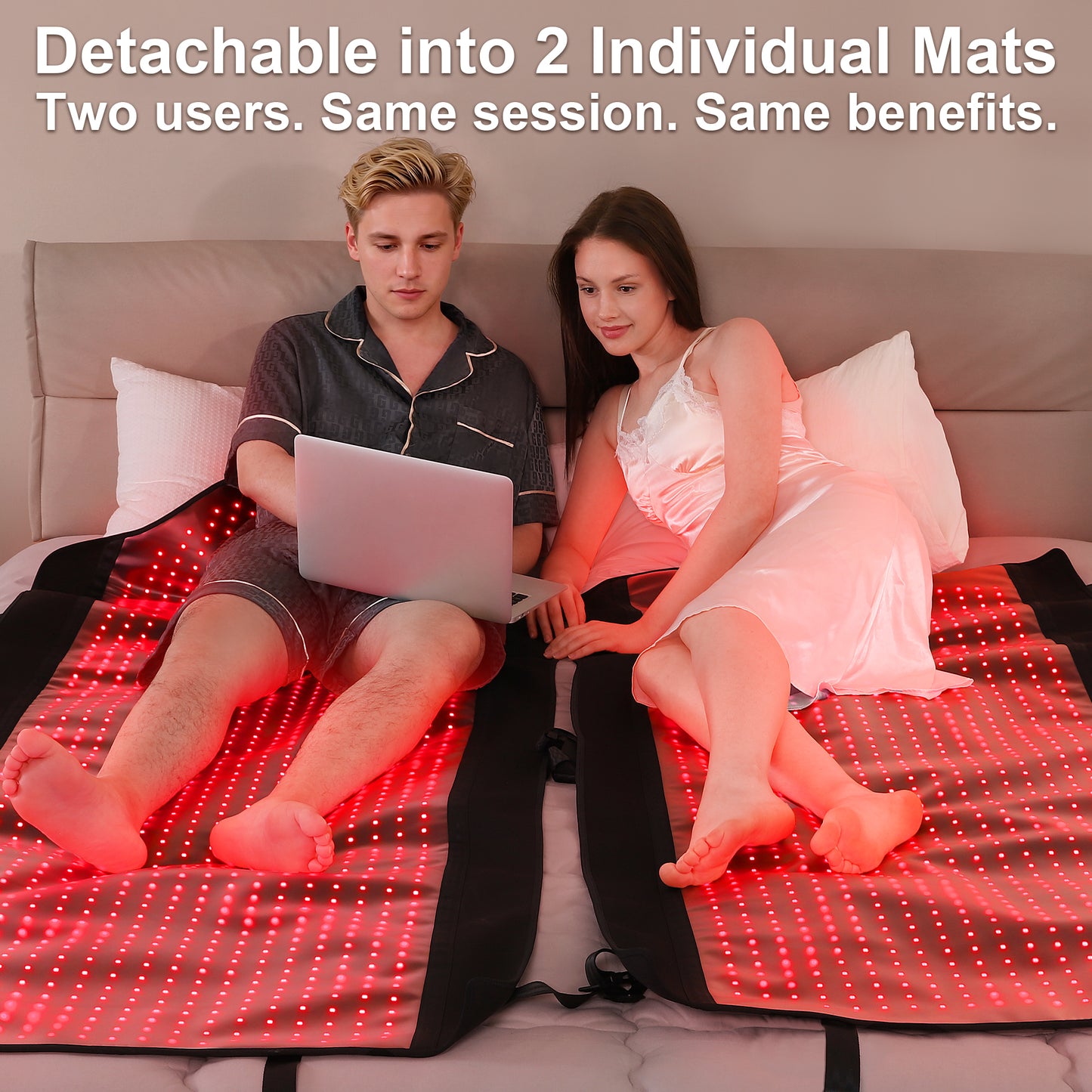 LUMYHEALTH Red Light Therapy Bag For Full Body - Infrared Recovery System (660nm + 850nm)