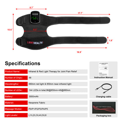 Red Light Therapy Multi Joint Wrap