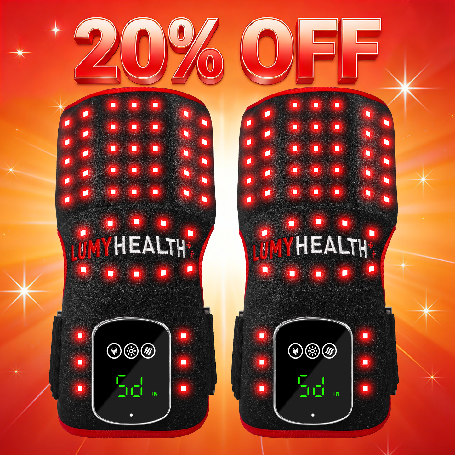 Lumyhealth Red & Infrared Light Therapy Shoulder Wrap