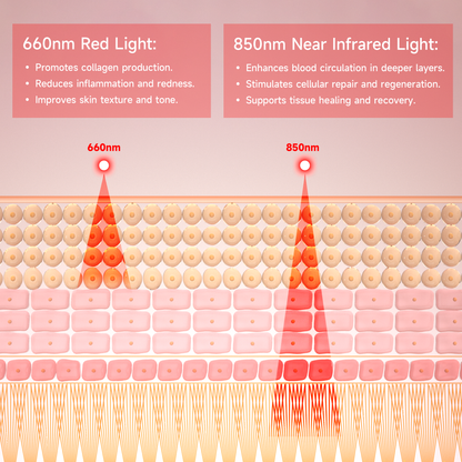 Red & Near-Infrared Light Therapy Wrap for Neck & Shoulder