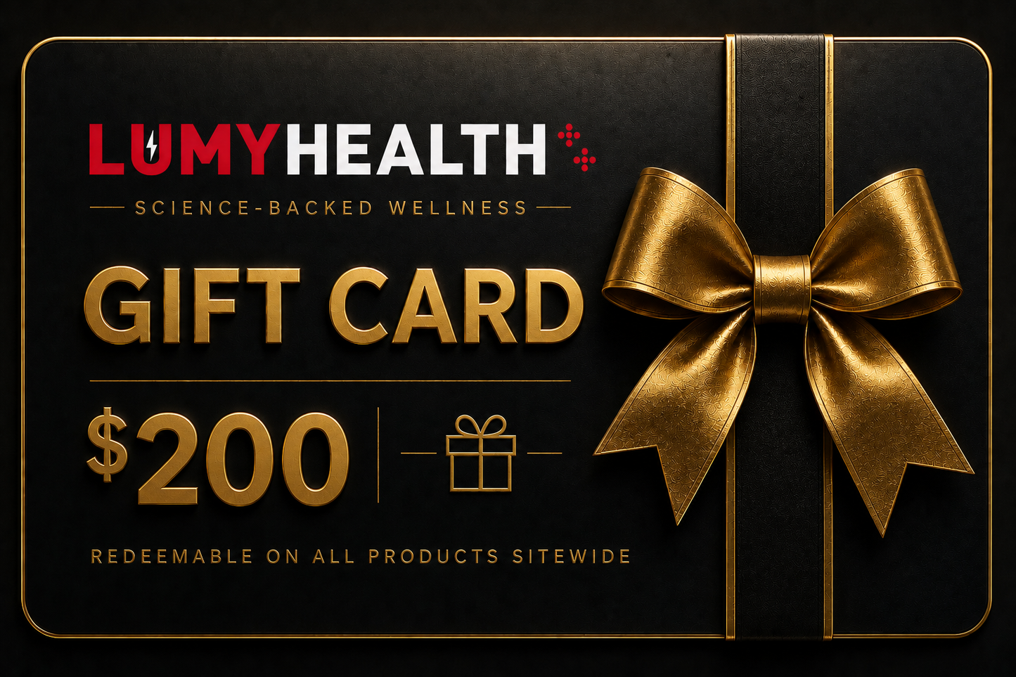 LUMYHEALTH GIFT CARD