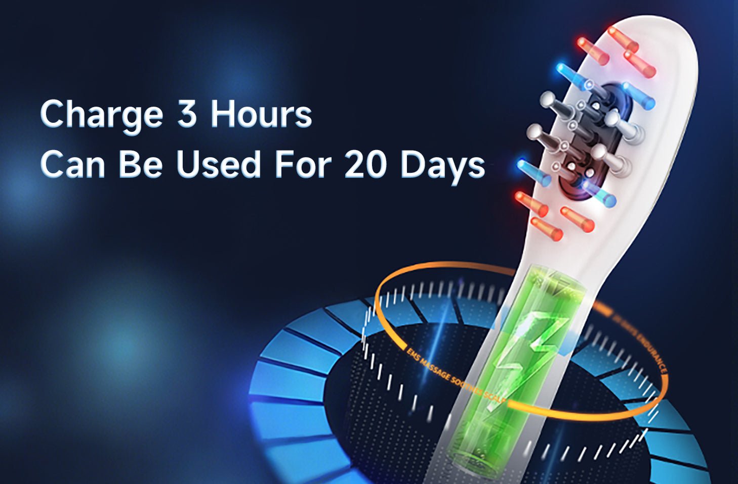 LED Light Therapy Comb For Hair Growth - LUMYHEALTH™