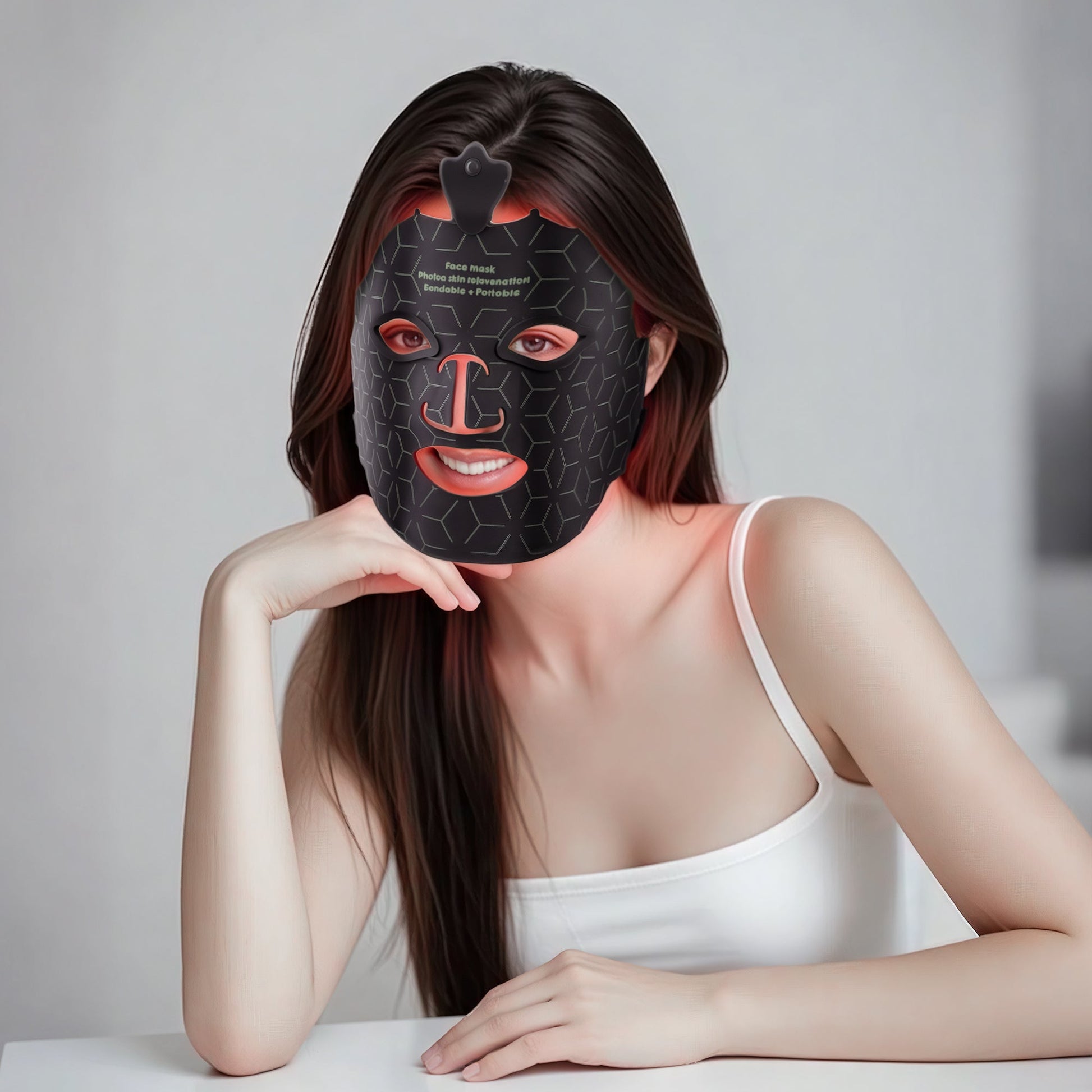 LED Light Therapy Crown Face Mask - LUMYHEALTH™
