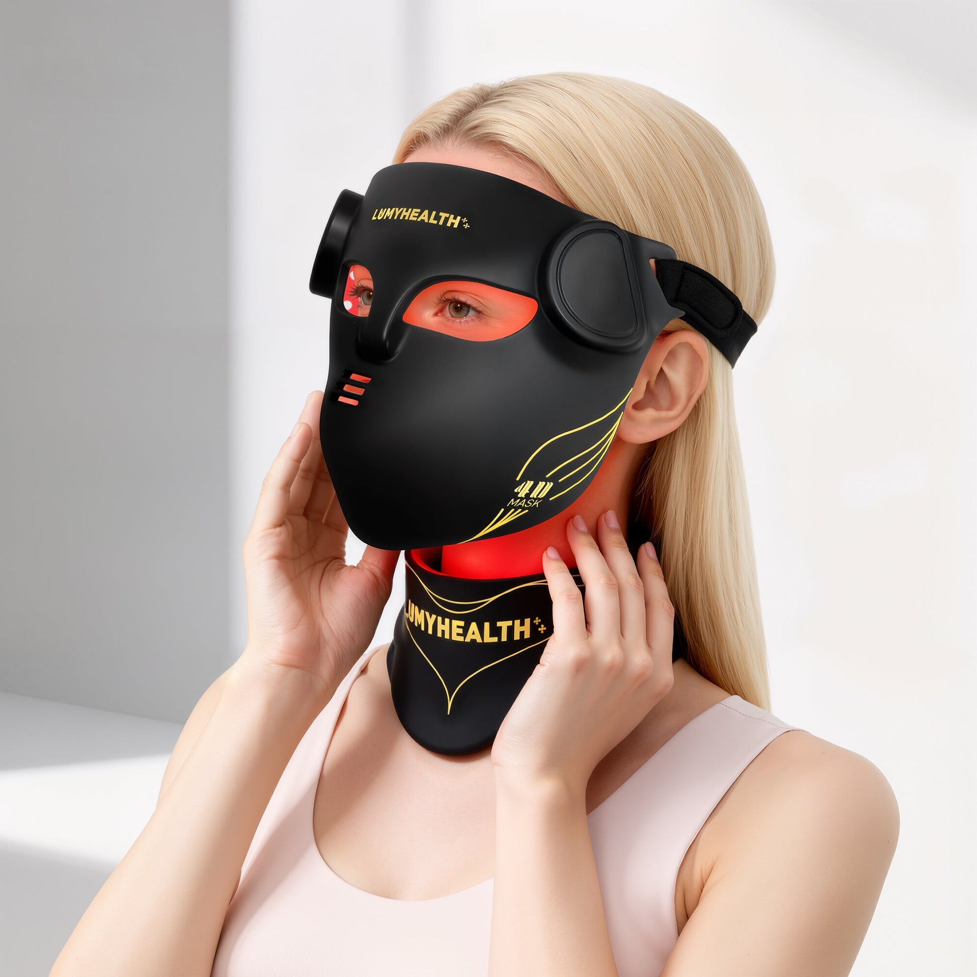 LumyHealth 4D Rejuvenating Face & Neck Mask - LUMYHEALTH
