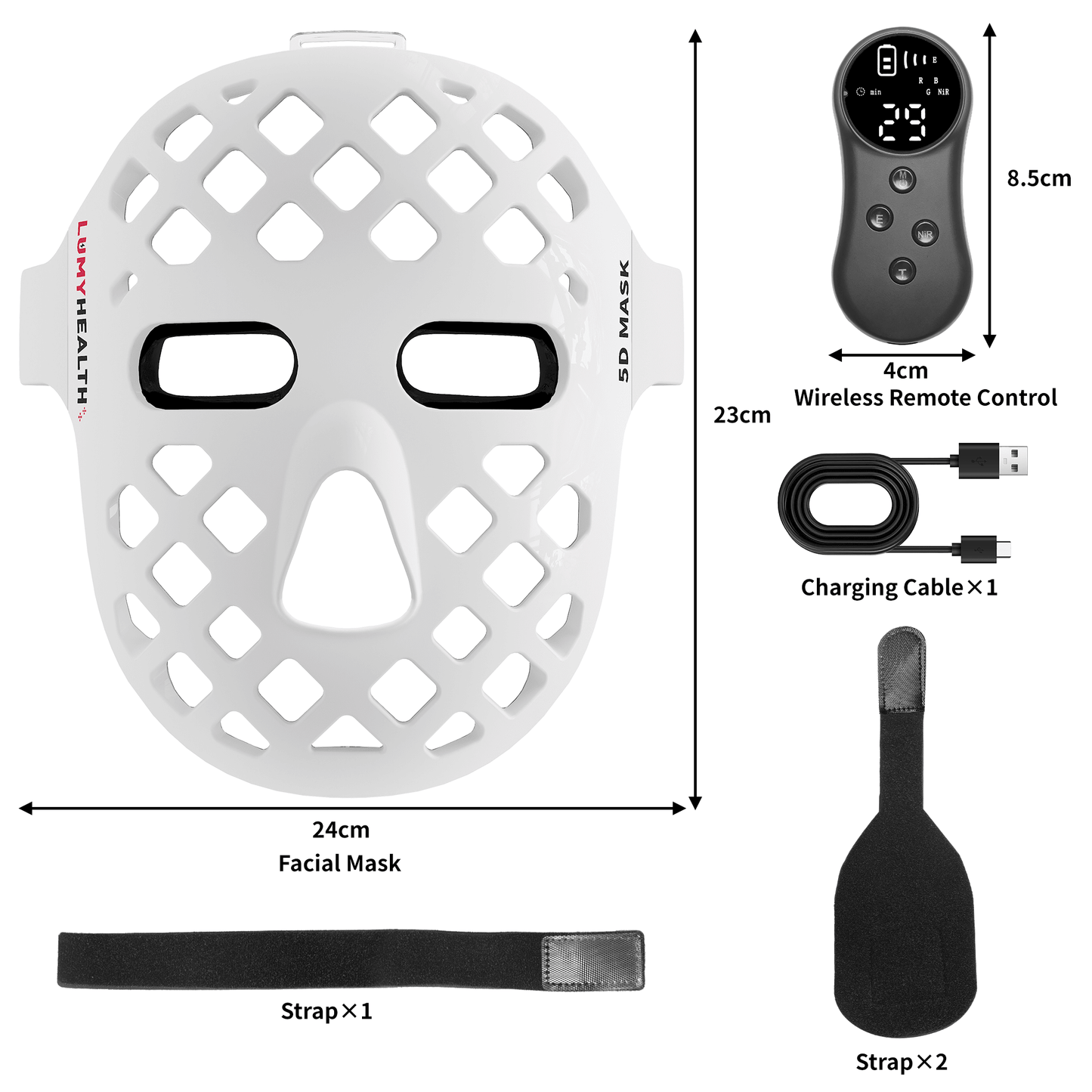 LumyHealth 5D Rejuvenating Beauty Mask - LUMYHEALTH
