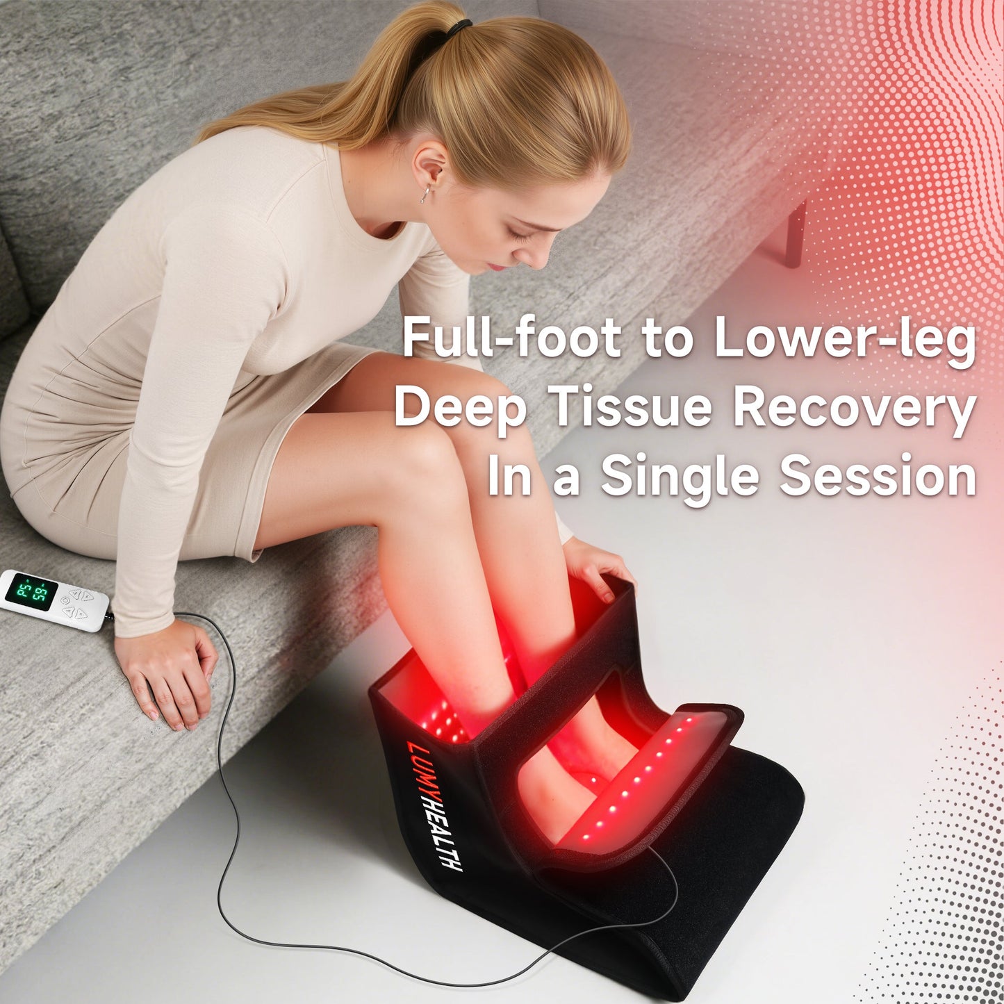 Lumyhealth Deep Spectrum Red Light Therapy Boot - LUMYHEALTH