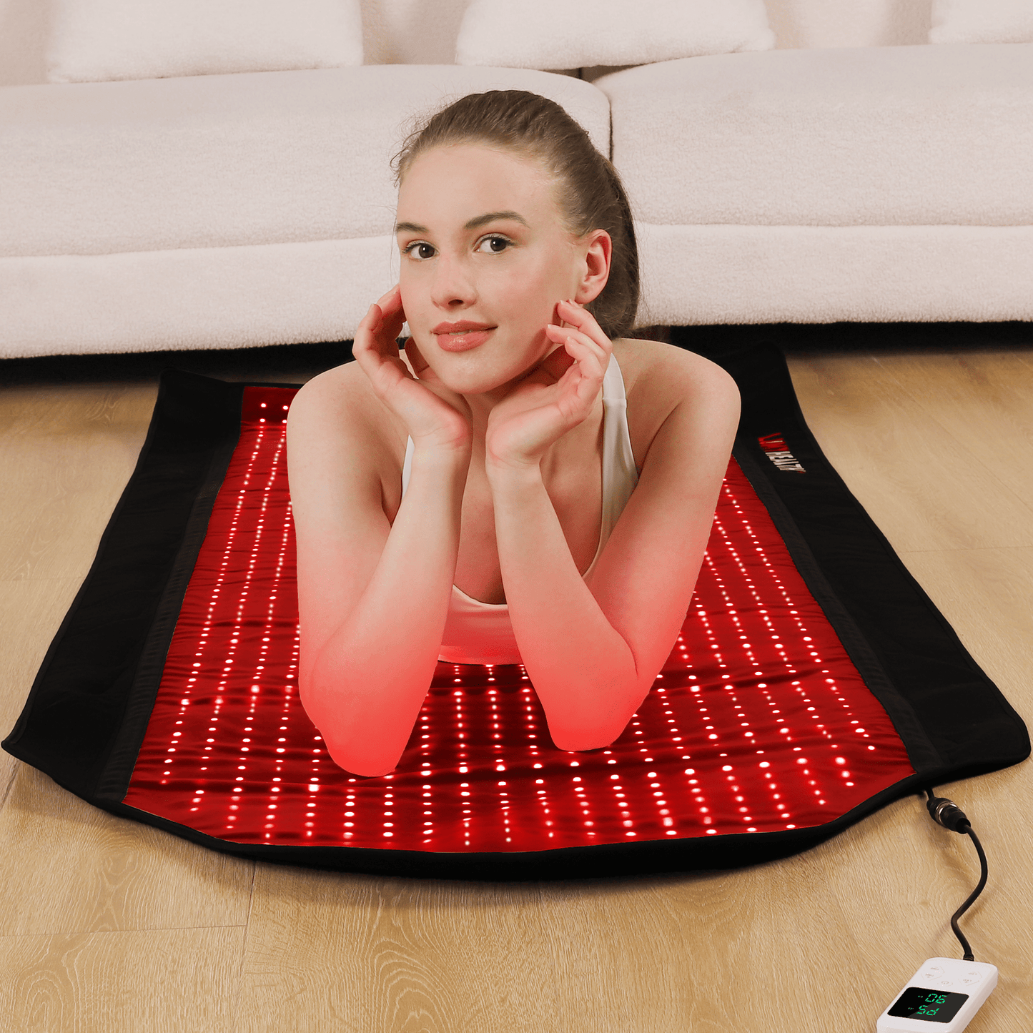 LUMYHEALTH Dual-Pulse Red Light Therapy Mat for Pain Relief - LUMYHEALTH