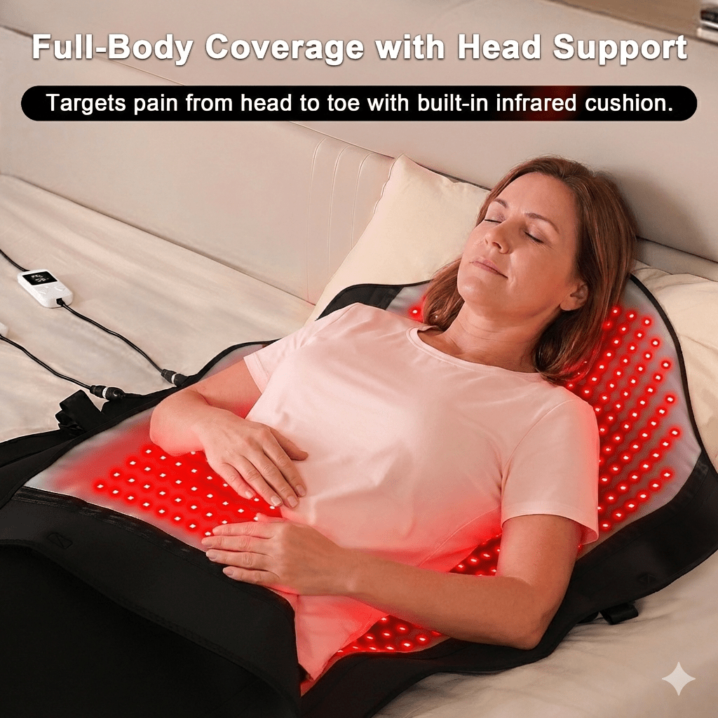 LUMYHEALTH Full Body Red Light Therapy Bag – Infrared Recovery System (660nm + 850nm) - LUMYHEALTH