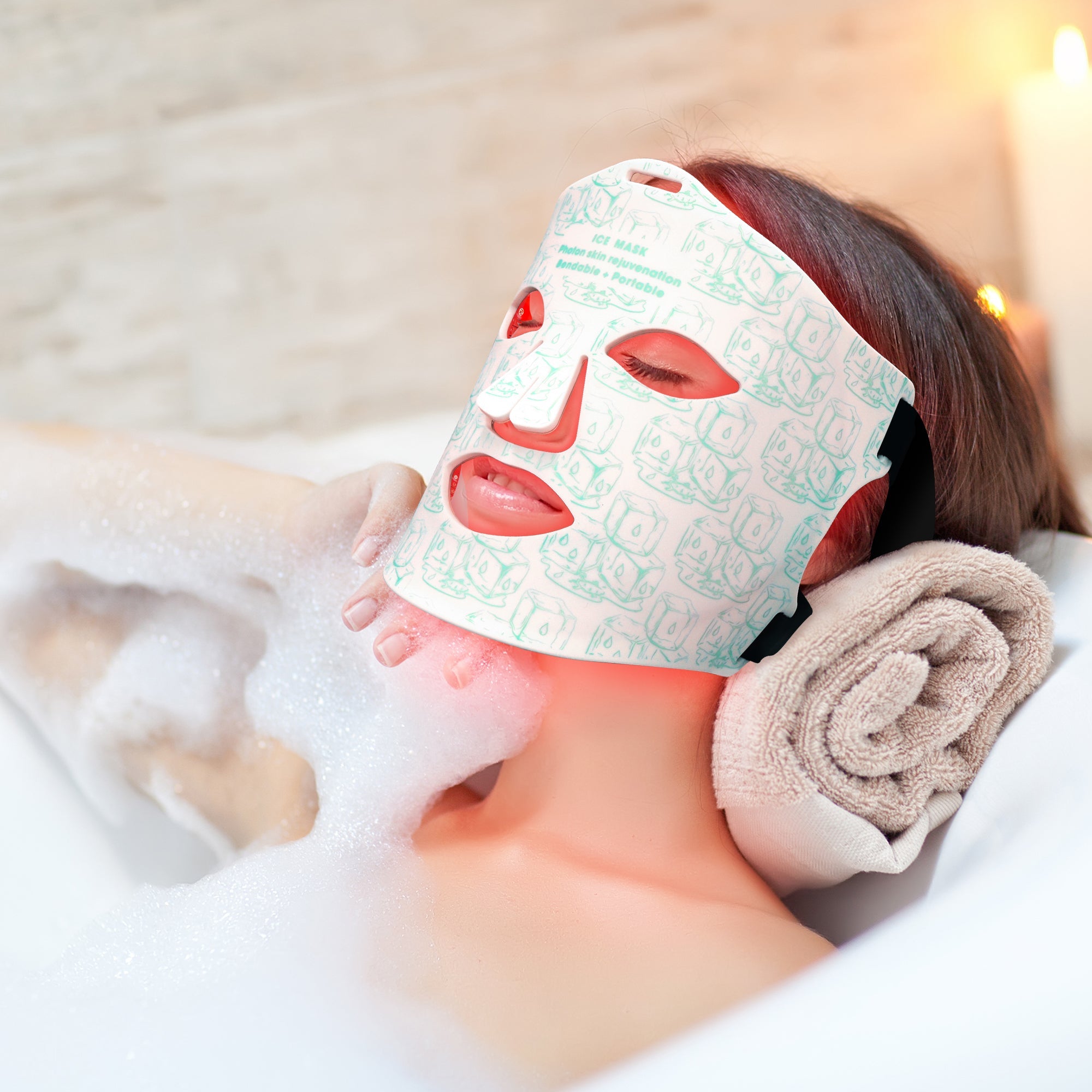 LumyHealth IceGlow LED Facial &Neck Mask - LUMYHEALTH™