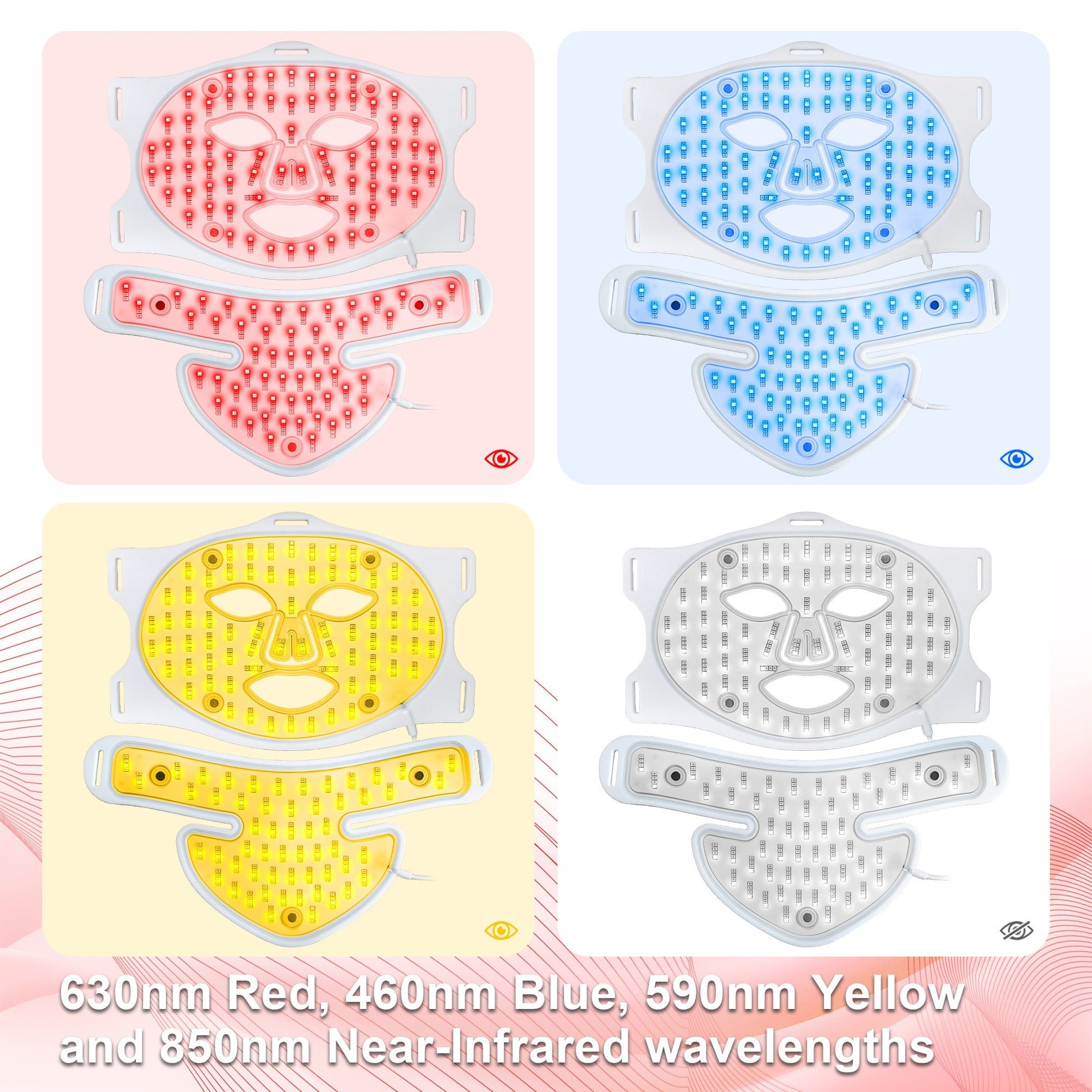 LumyHealth IceGlow LED Facial &Neck Mask - LUMYHEALTH™