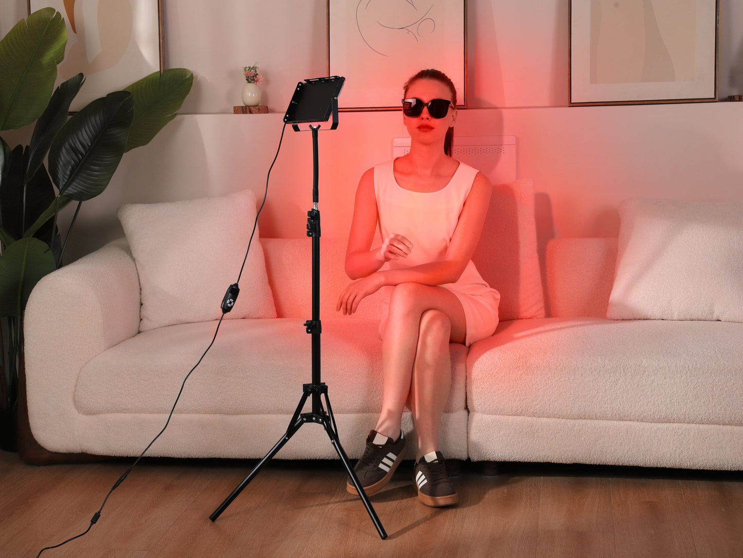 Lumyhealth Red and Infrared Light Therapy Lamp（Panel）With Stand - LUMYHEALTH