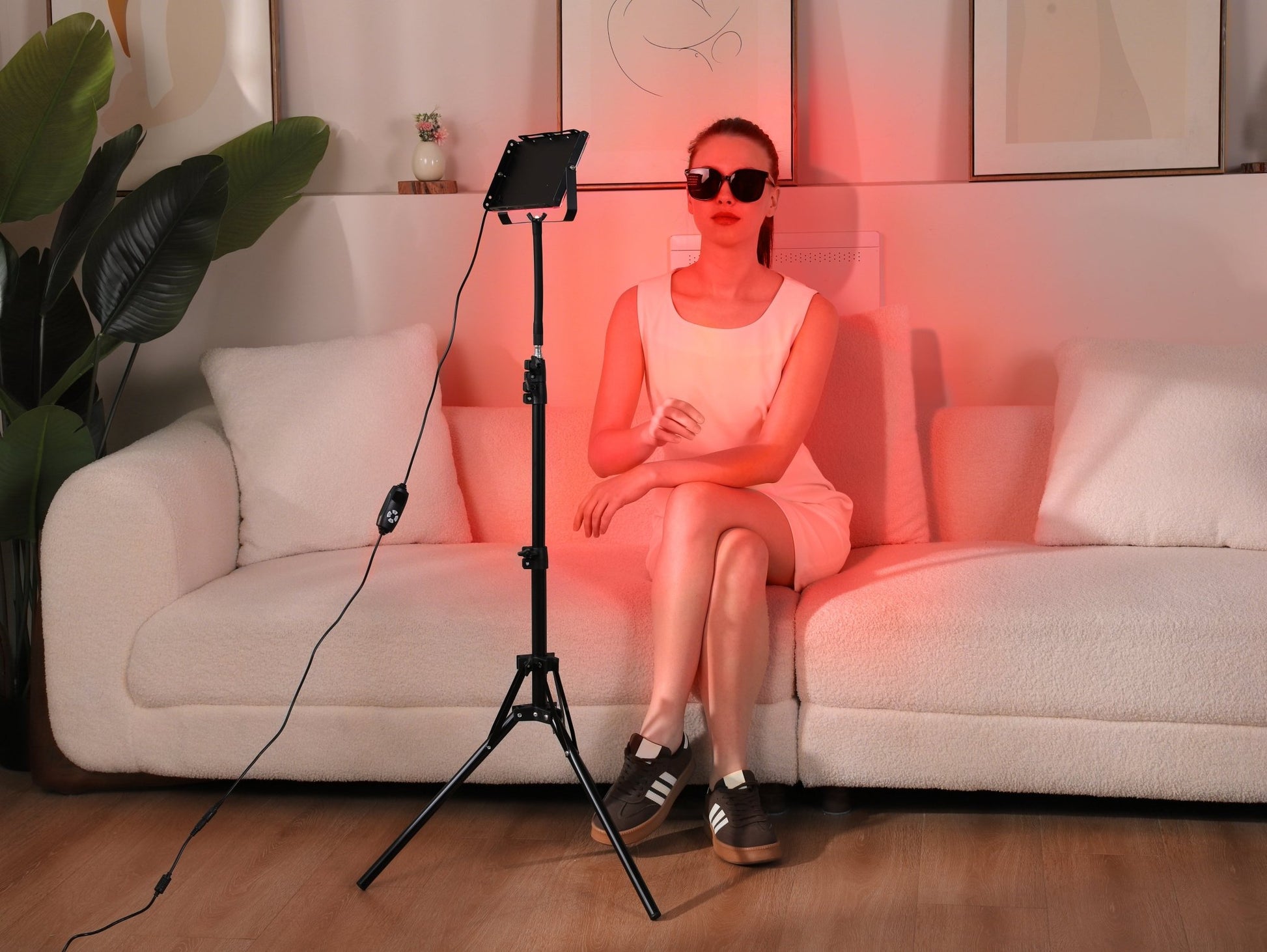 Lumyhealth Red and Infrared Light Therapy Lamp（Panel）With Stand - LUMYHEALTH
