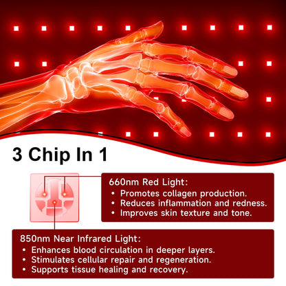 LumyHealth Red & Infrared Light Therapy Glove - LUMYHEALTH™