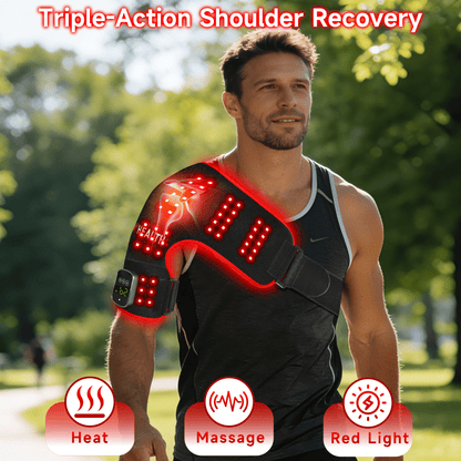 Lumyhealth Red & Infrared Light Therapy Shoulder Wrap - LUMYHEALTH
