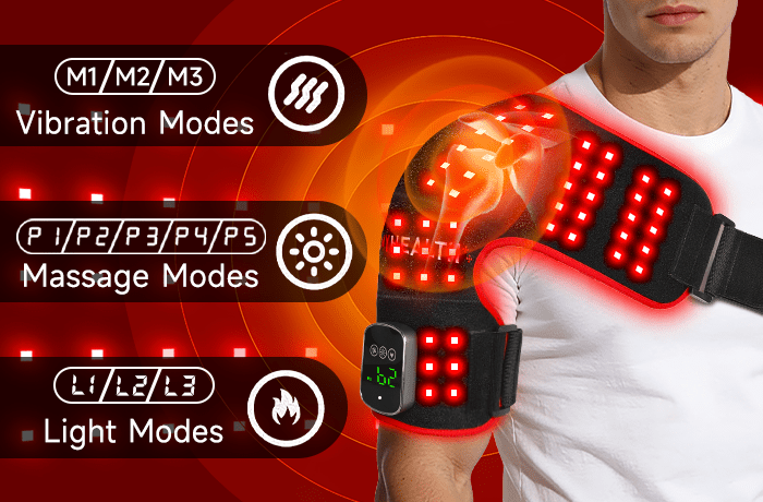 iphone vibrates when plugged in Heated Massage Shoulder Brace With 3 Vibration And Heating Settings  Supports Adjustable Heated ShoulderPads for Rotating Cuffs Freezing Shoulder  Dislocation Or musclePain Relief Supports 2026 main image 0