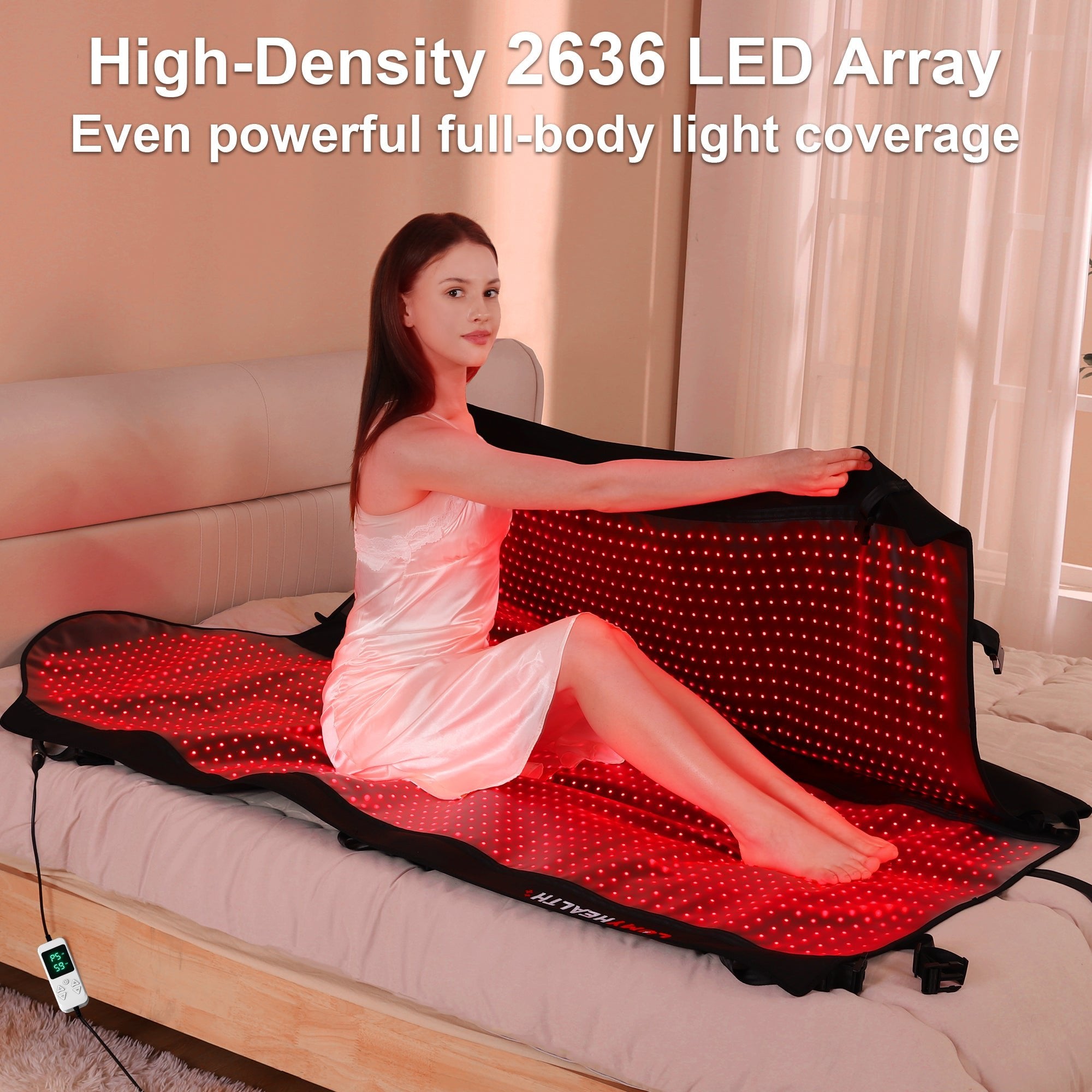 Medical-Grade Red Light Therapy Bag | 7,908 LEDs · FDA Registered