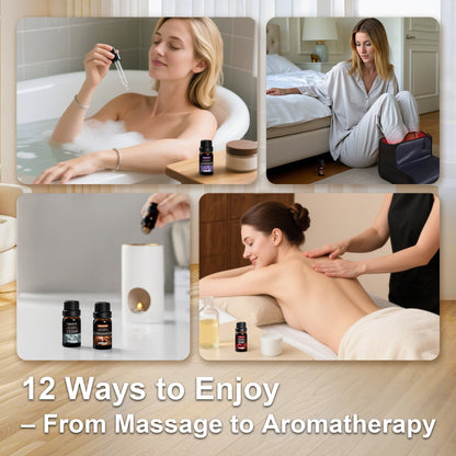 Massage Essential Oil Kit for Red Light Therapy - LUMYHEALTH™